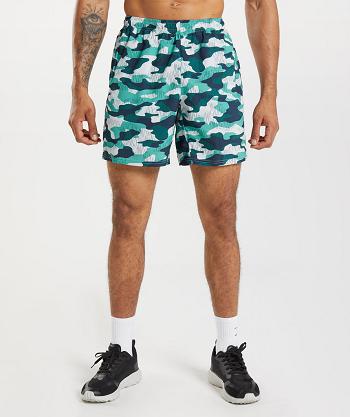 Gymshark Arrival 7" Shorts Herr Turkos | SE 3429AHK